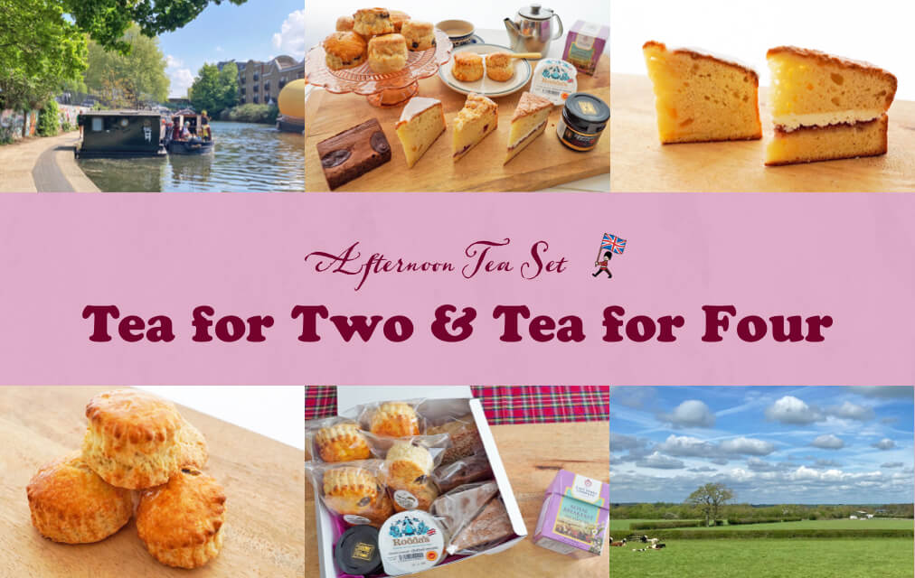 新登場! アフタヌーンティーセット Tea for Two & Tea for Four